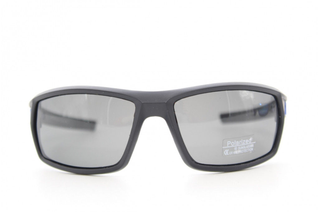 Солнцезащитные очки Polarized 907 С6 МАТОВЫЕ С СИНИМ
