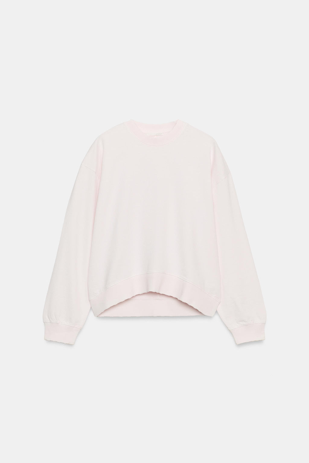 SUDADERA EFECTO LAVADO / Rosa pastel - Zara фото 6