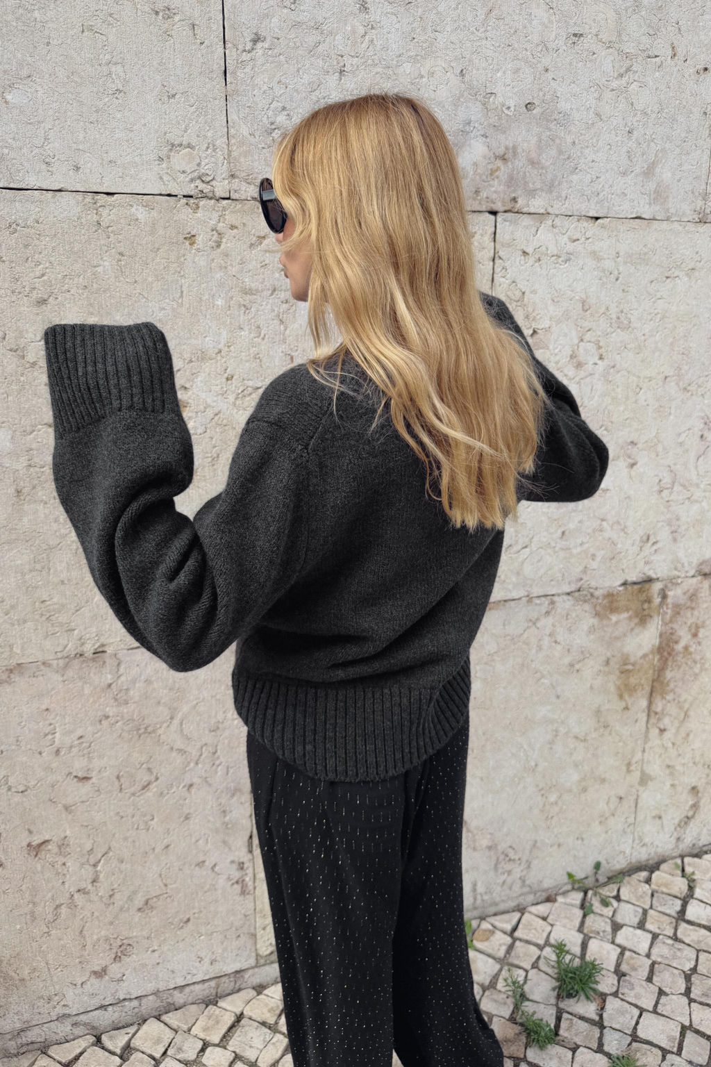 KNIT JUMPER WITH RIBBED TRIMS - Zara фото 3