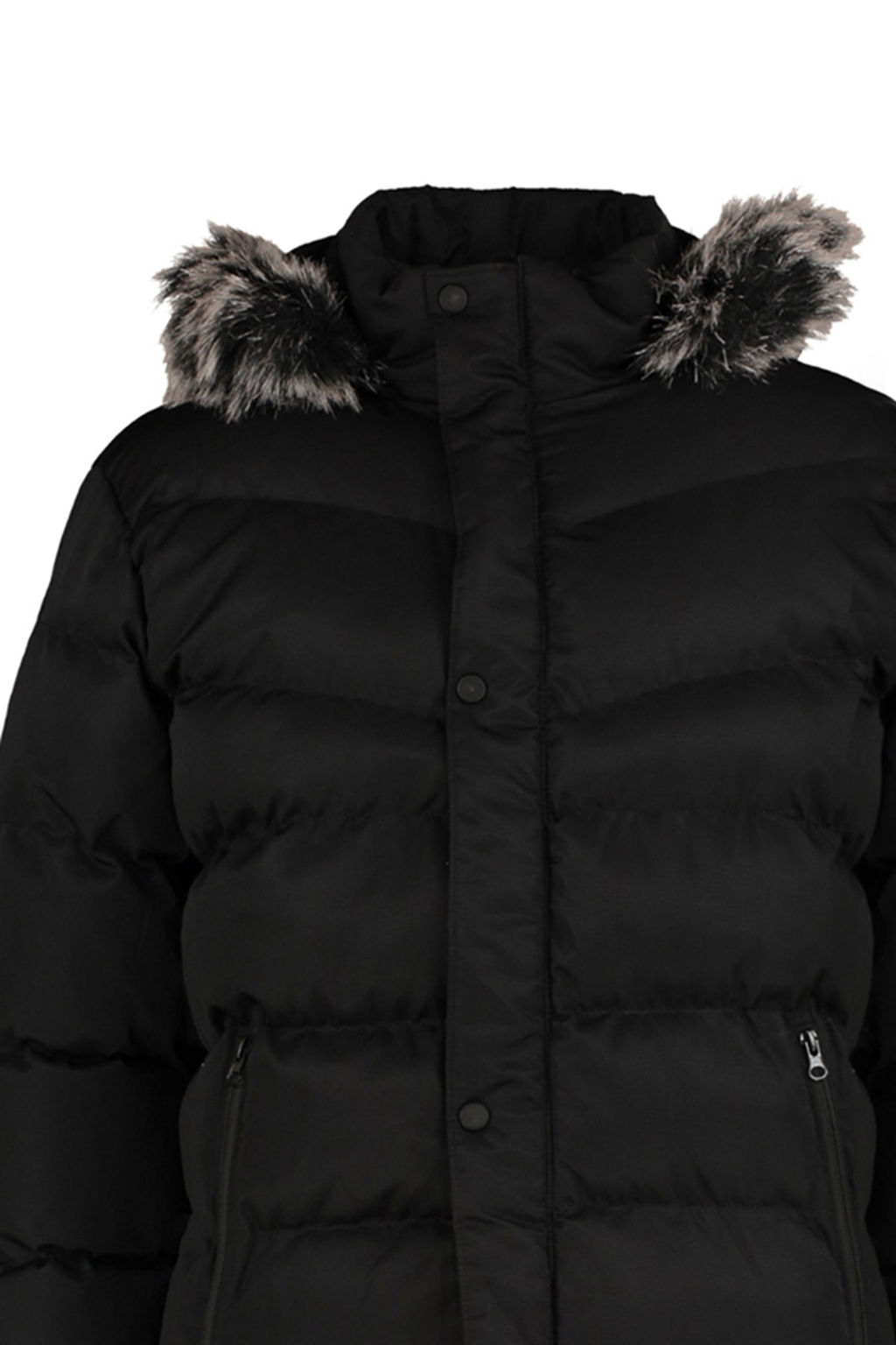 TRENDYOL MAN Gri Erkek Regular Fit Ici Polar Astarl? Ruzgara ve Suya Dayan?kl? K?sl?k Sisme Mont TMNAW23MO00009 - Trendyolmilla фото 17