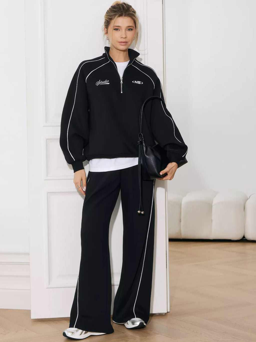 Спортивные брюки низкой посадки - NEVERLATE фото 3