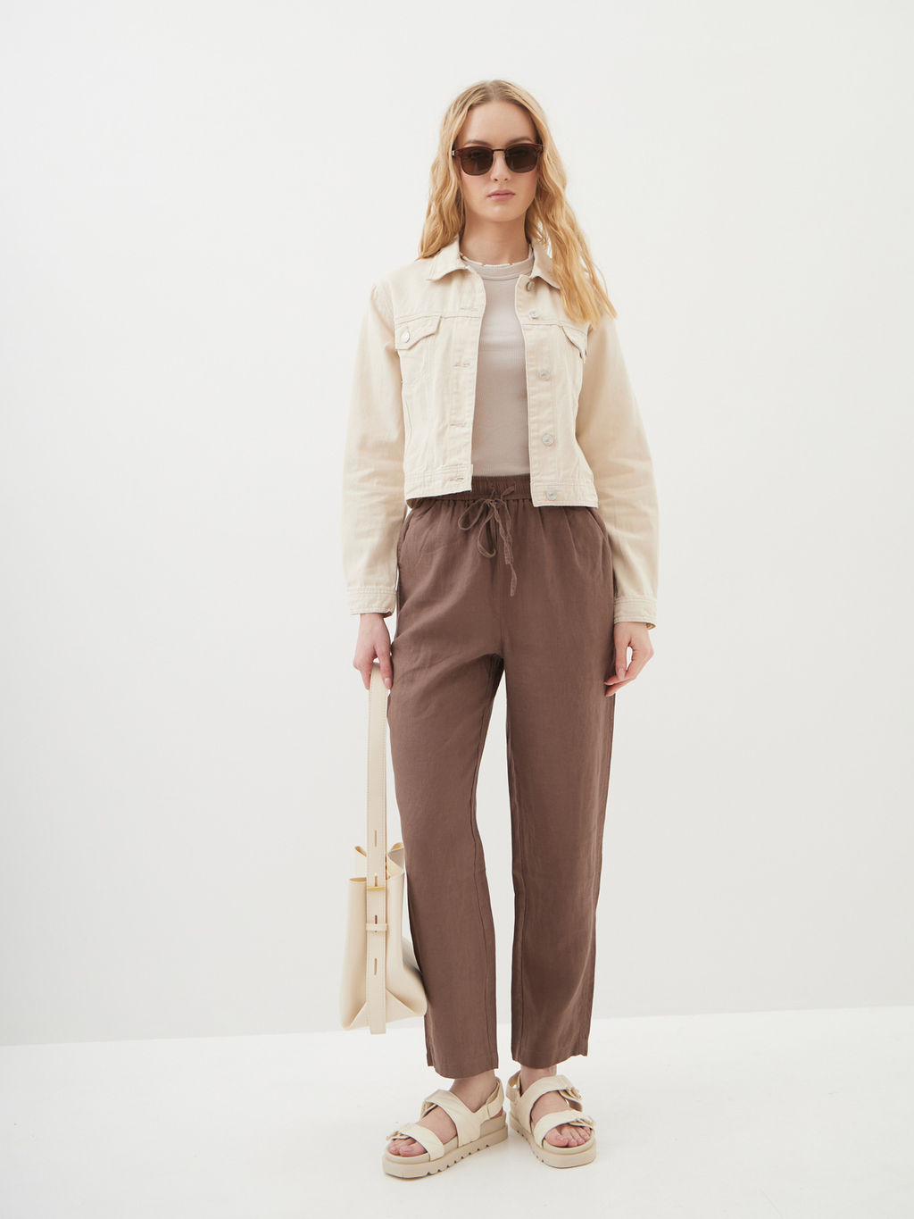 Женские льняные Брюки - Mossmore фото 19