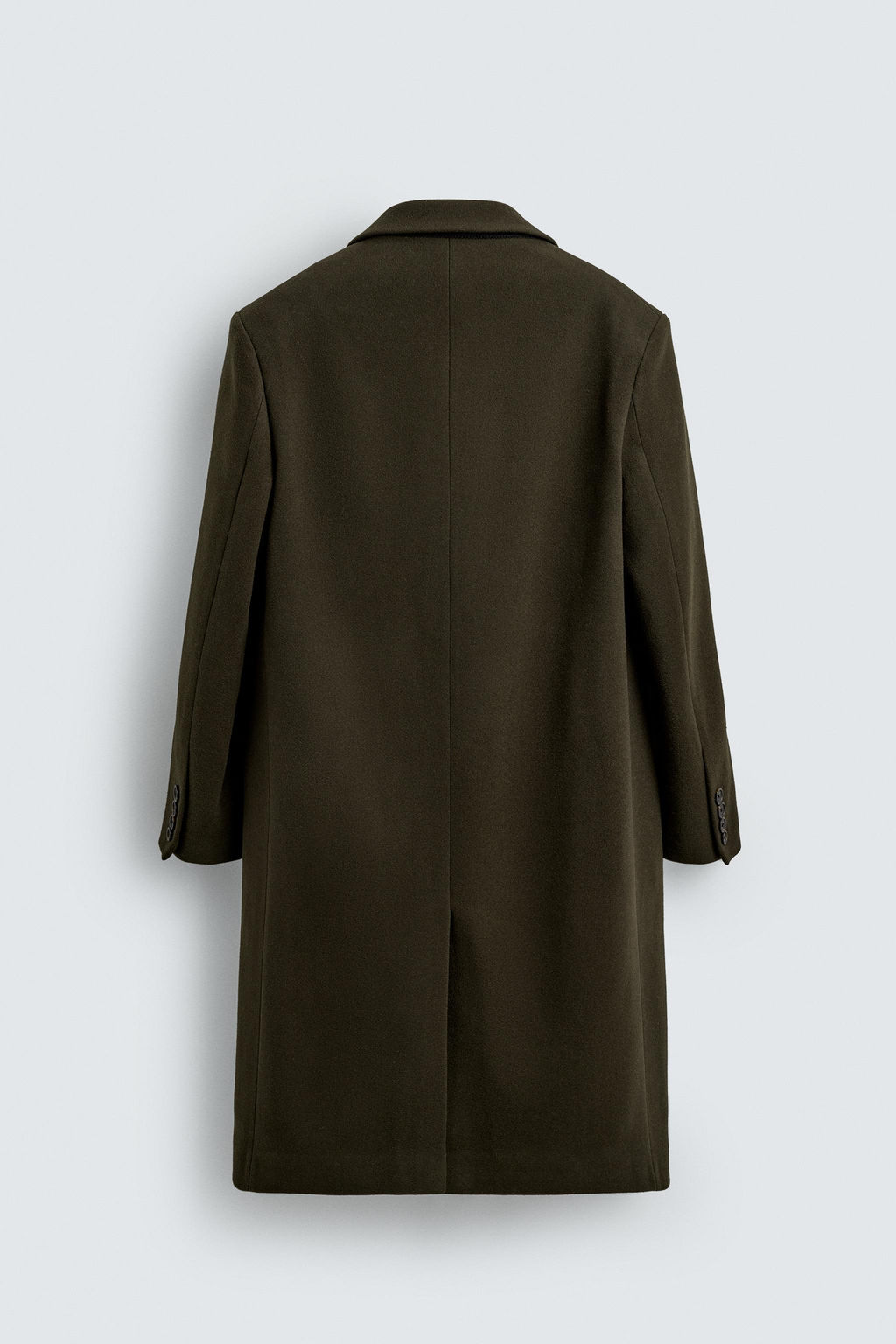 LIMITED EDITION WOOL BLEND DOUBLE-BREASTED COAT - Zara фото 8