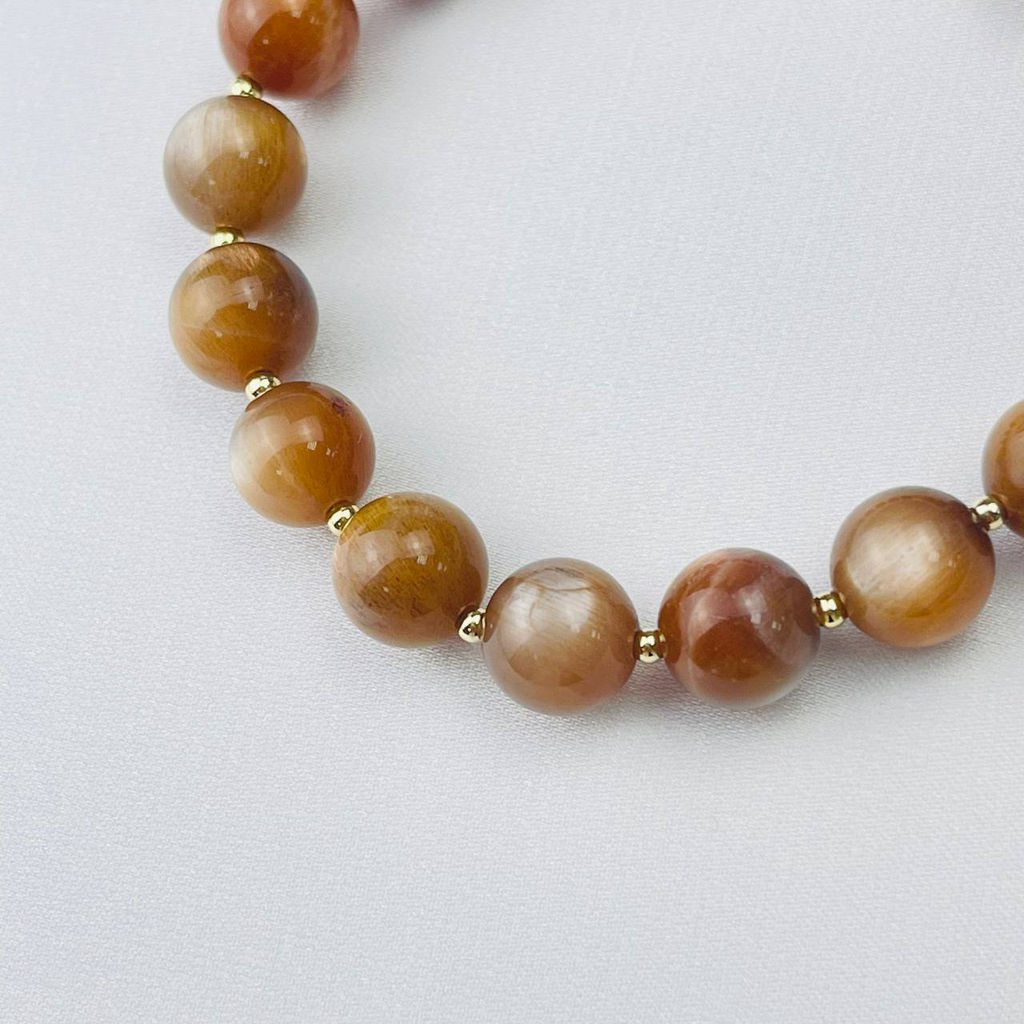 Браслет из Солнечного камня 17,5 см +