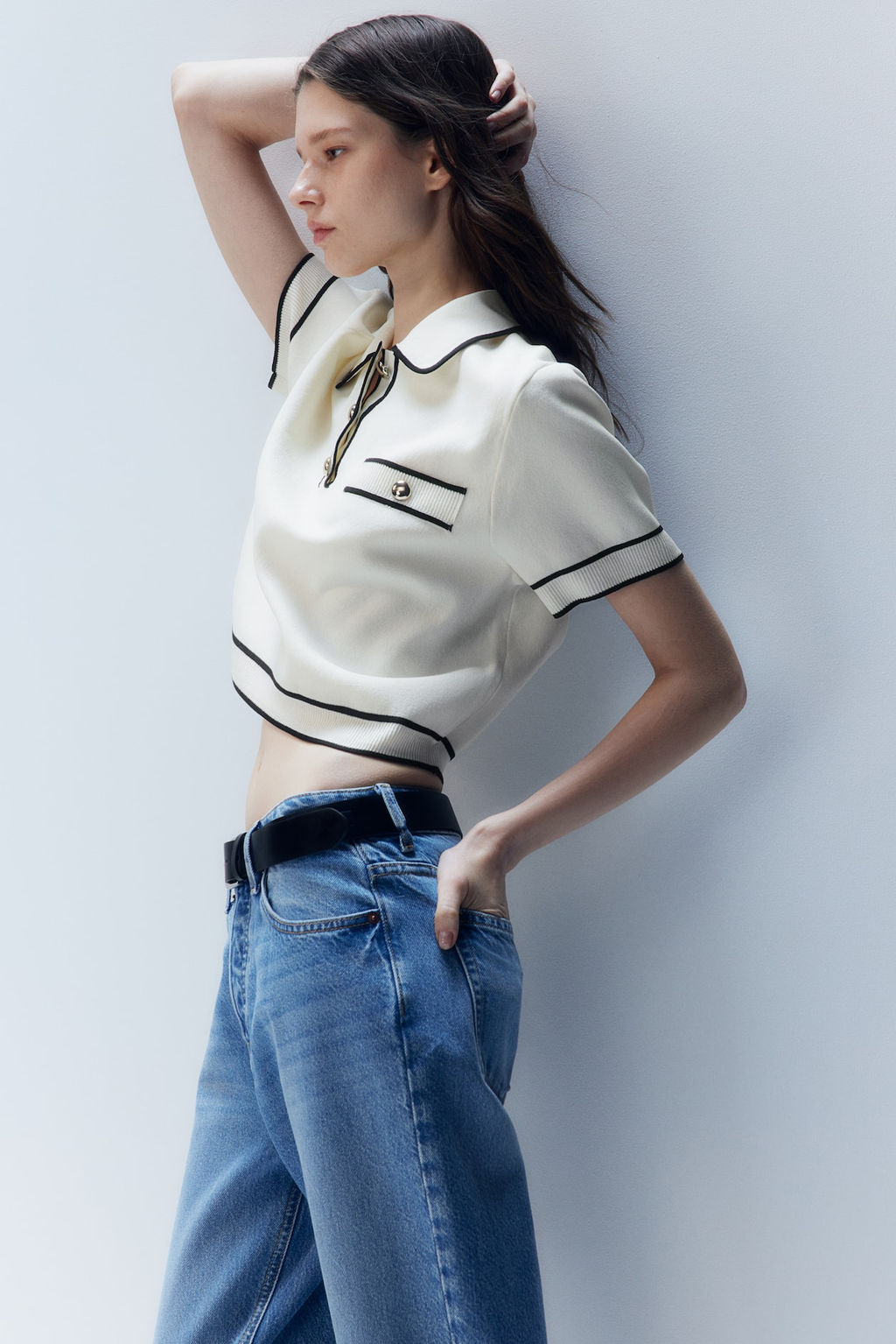 Top de punto con cuello - H&m фото 2