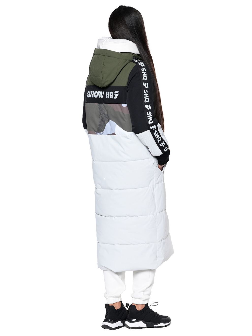 Пальто B-8916 Белый