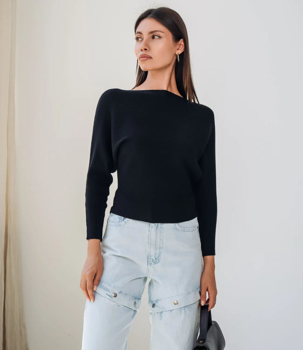 Джемпер #КТ8378 (1), чёрный