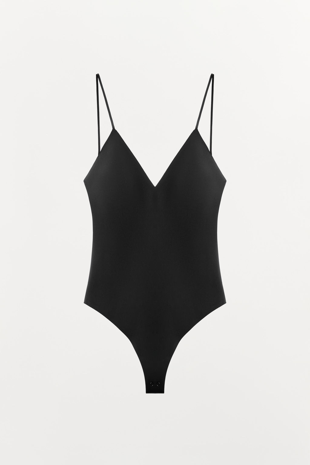 BODY TIRANTES CON POLIAMIDA / Negro - Zara фото 6