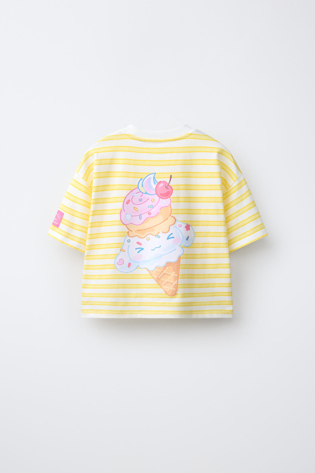 CAMISETA RAYAS CINNAMOROLL  SANRIO / Amarillo