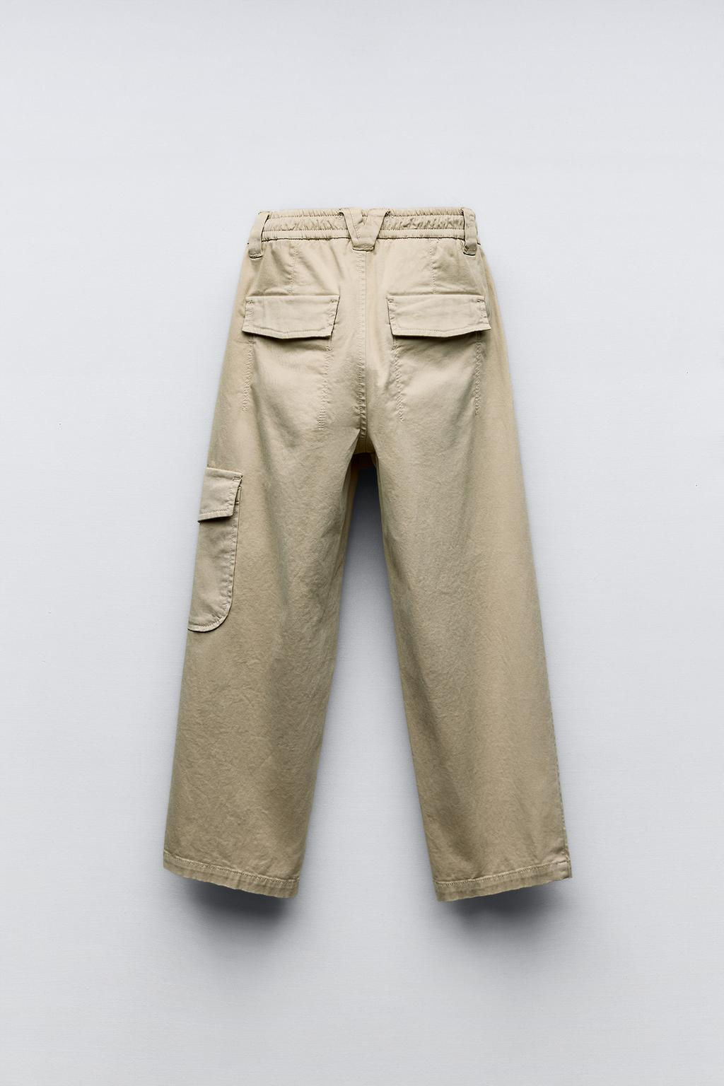 BARREL TROUSERS WITH POCKET - Zara фото 2