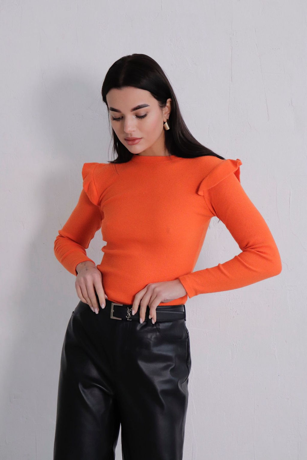 10207 Лонгслив с крылышками оранжевый - Martichelli фото 3