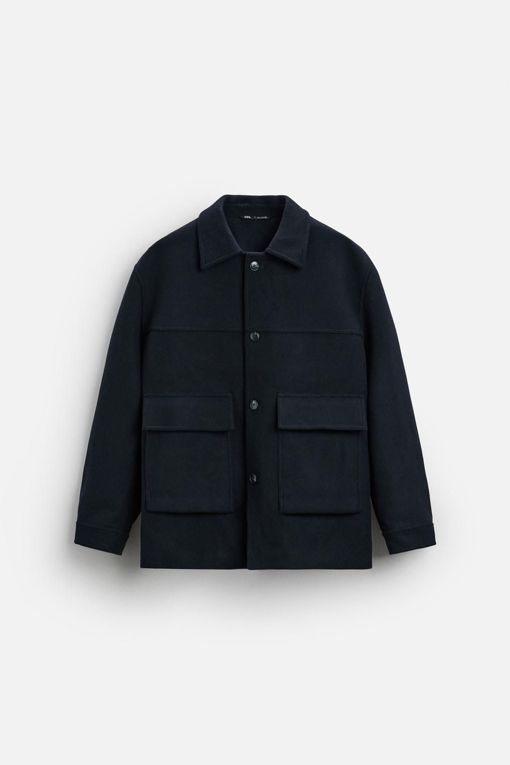 WOOL BLEND SHORT COAT - Zara фото 8