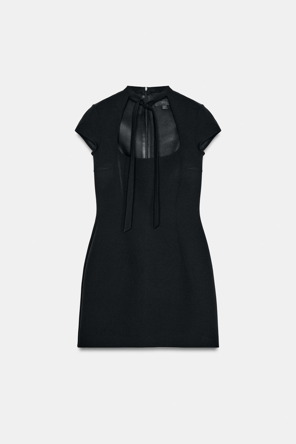 SHORT DRESS WITH BOW DETAIL - Zara фото 7