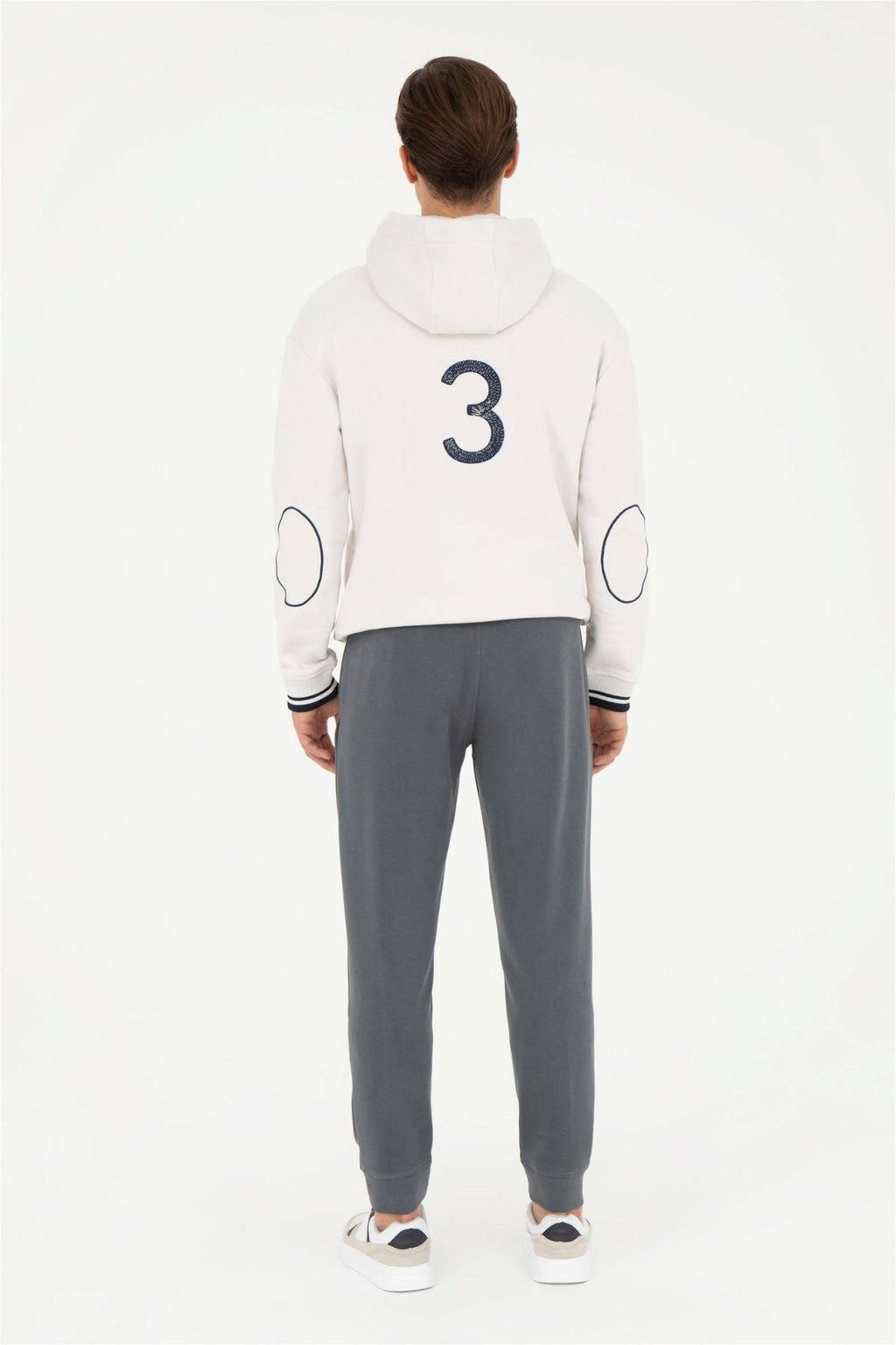 Мужские спортивные штаны антрацитового цвета - U.s. polo assn фото 4