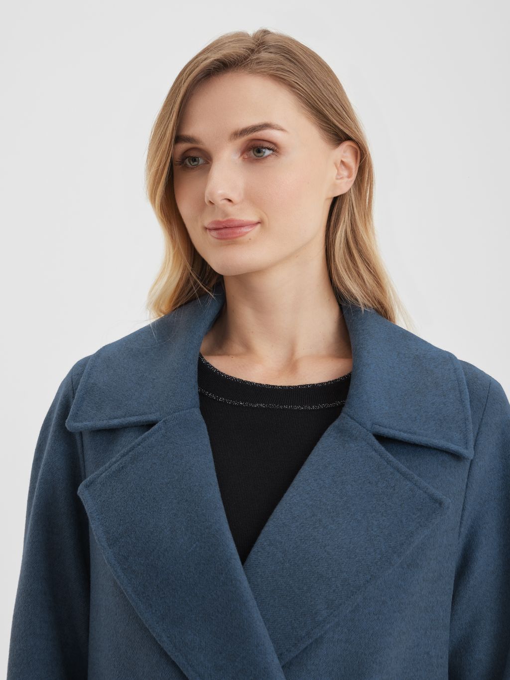 Пальто женское LA-301568-LD, 
светлый деним - Steinberg фото 5