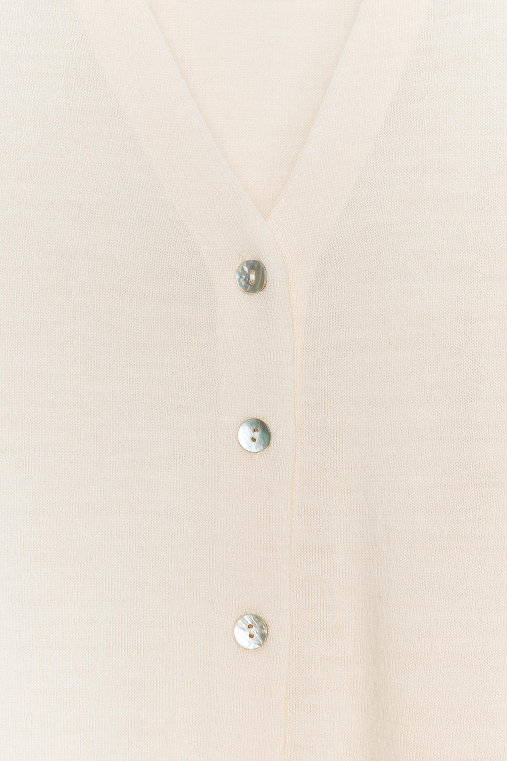 100% WOOL V-NECK CARDIGAN - Zara фото 6