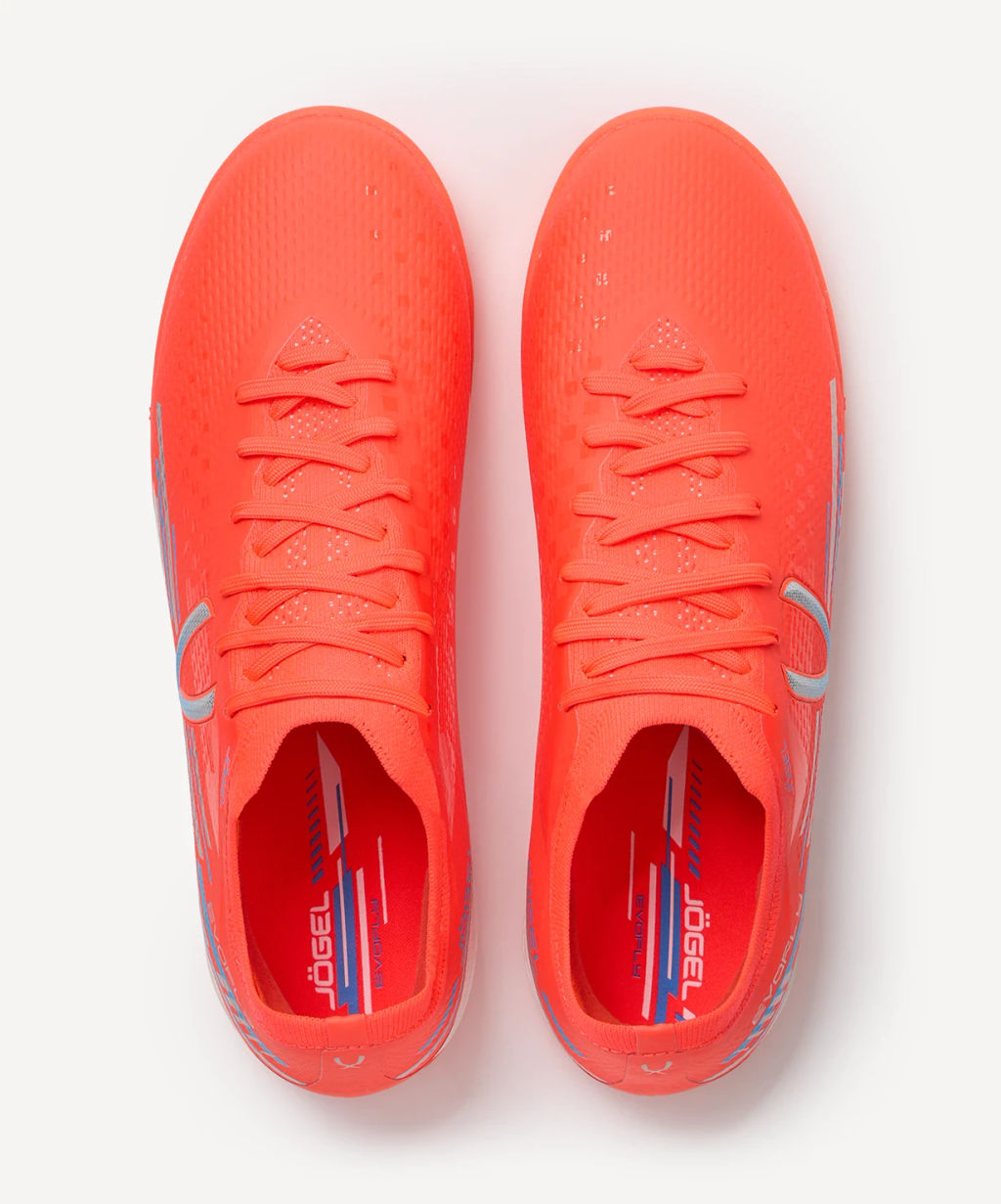 Бутсы многошиповые Jogel Evofly TF PRO, coral фото 7