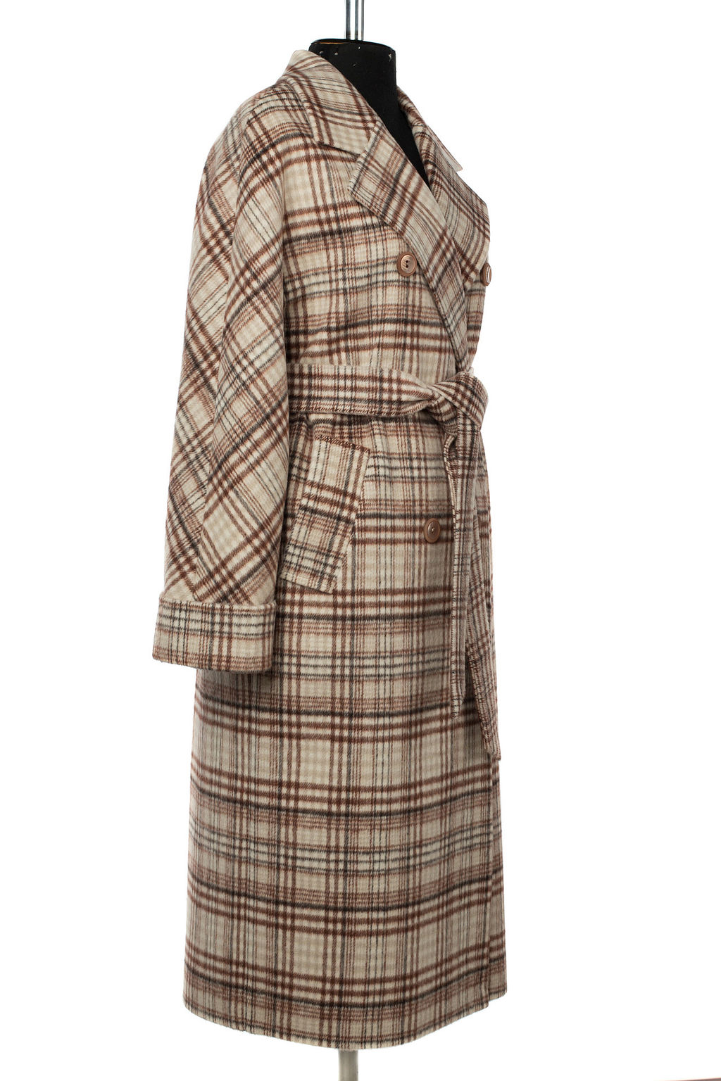 Пальто женское демисезонное (пояс) - El podio фото 8