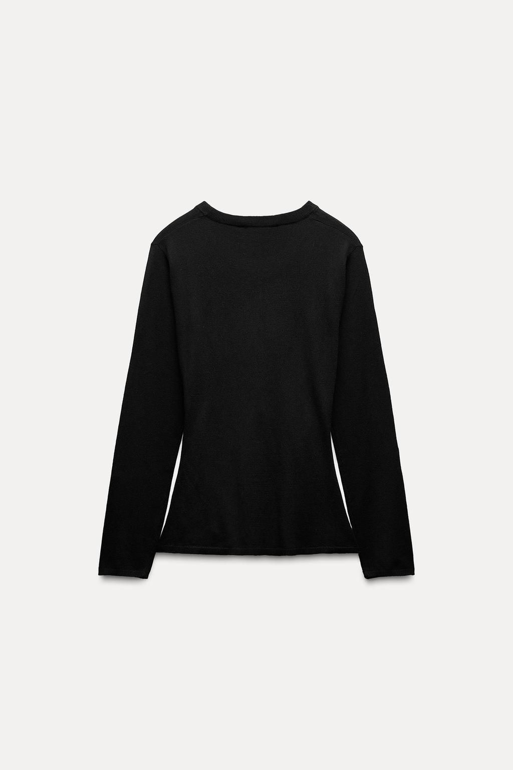CROSSOVER KNIT TOP - Zara фото 5