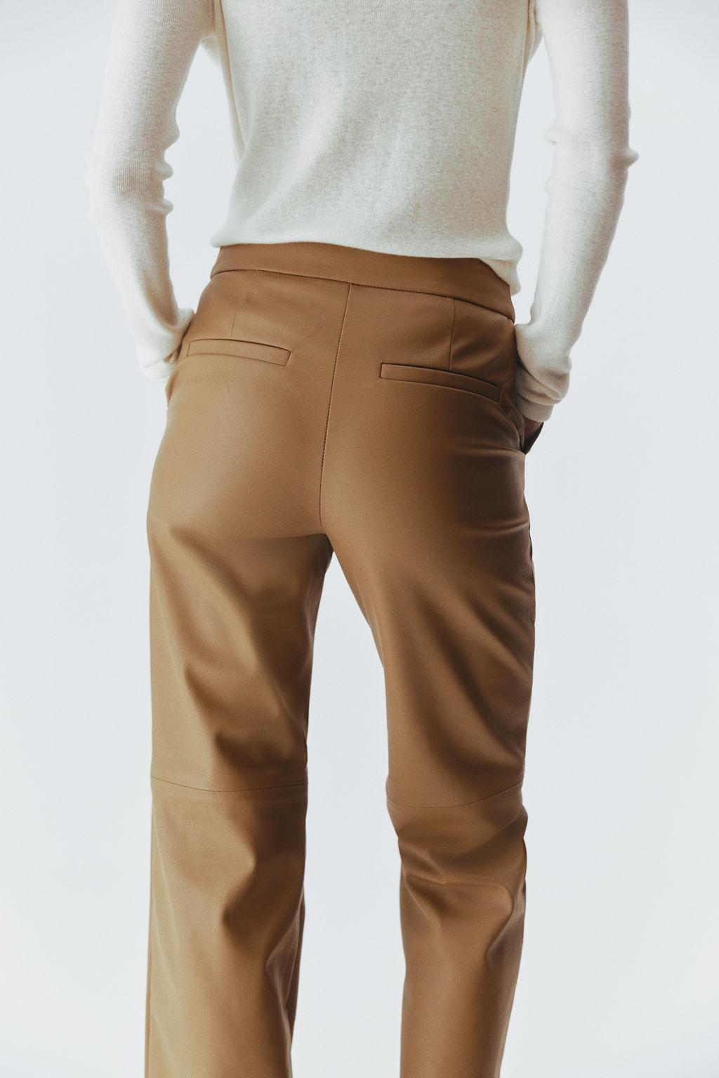 Pantal?n bootcut revestido - H&m фото 5