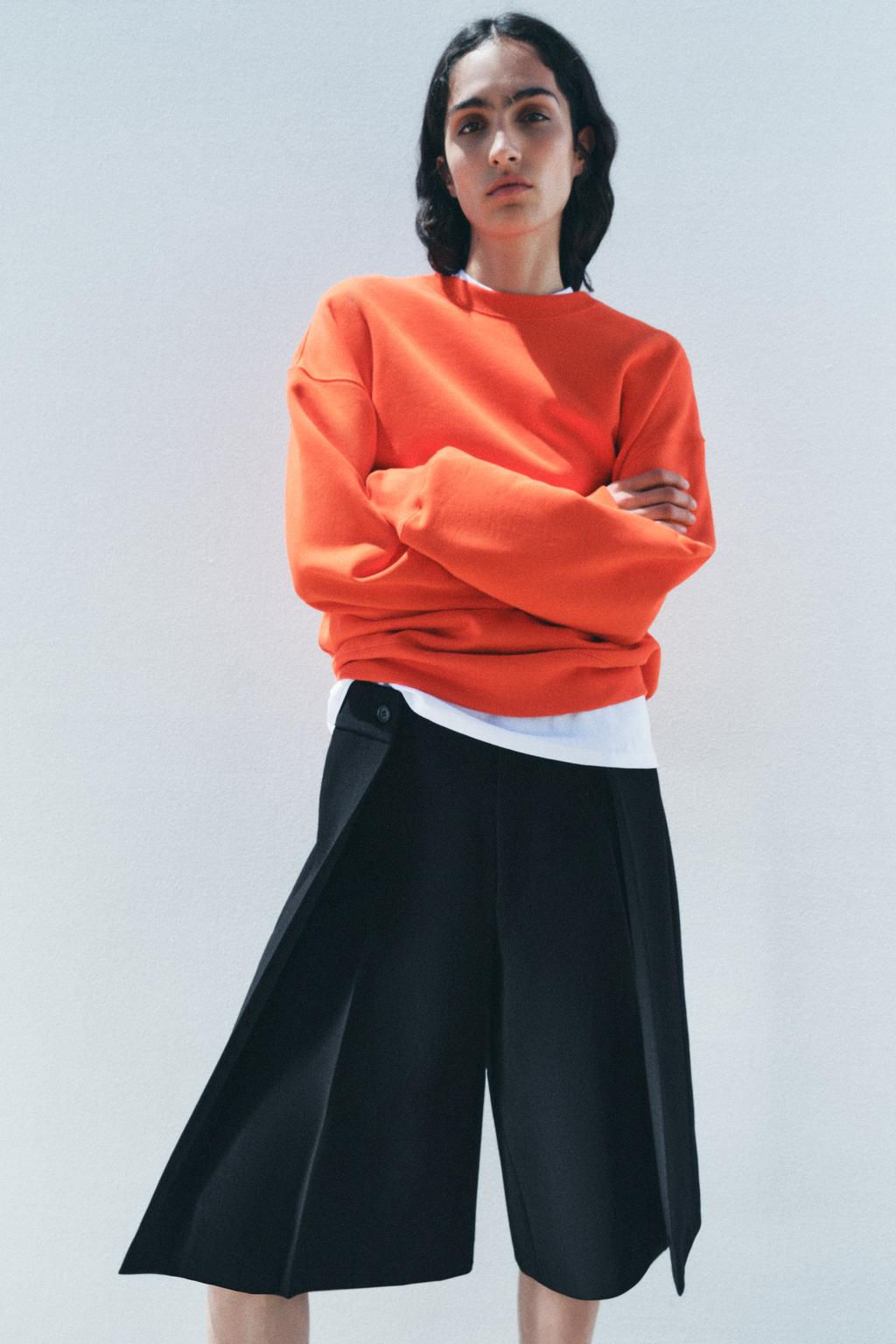 SOFT HEAVY COTTON SWEATSHIRT - Zara фото 19