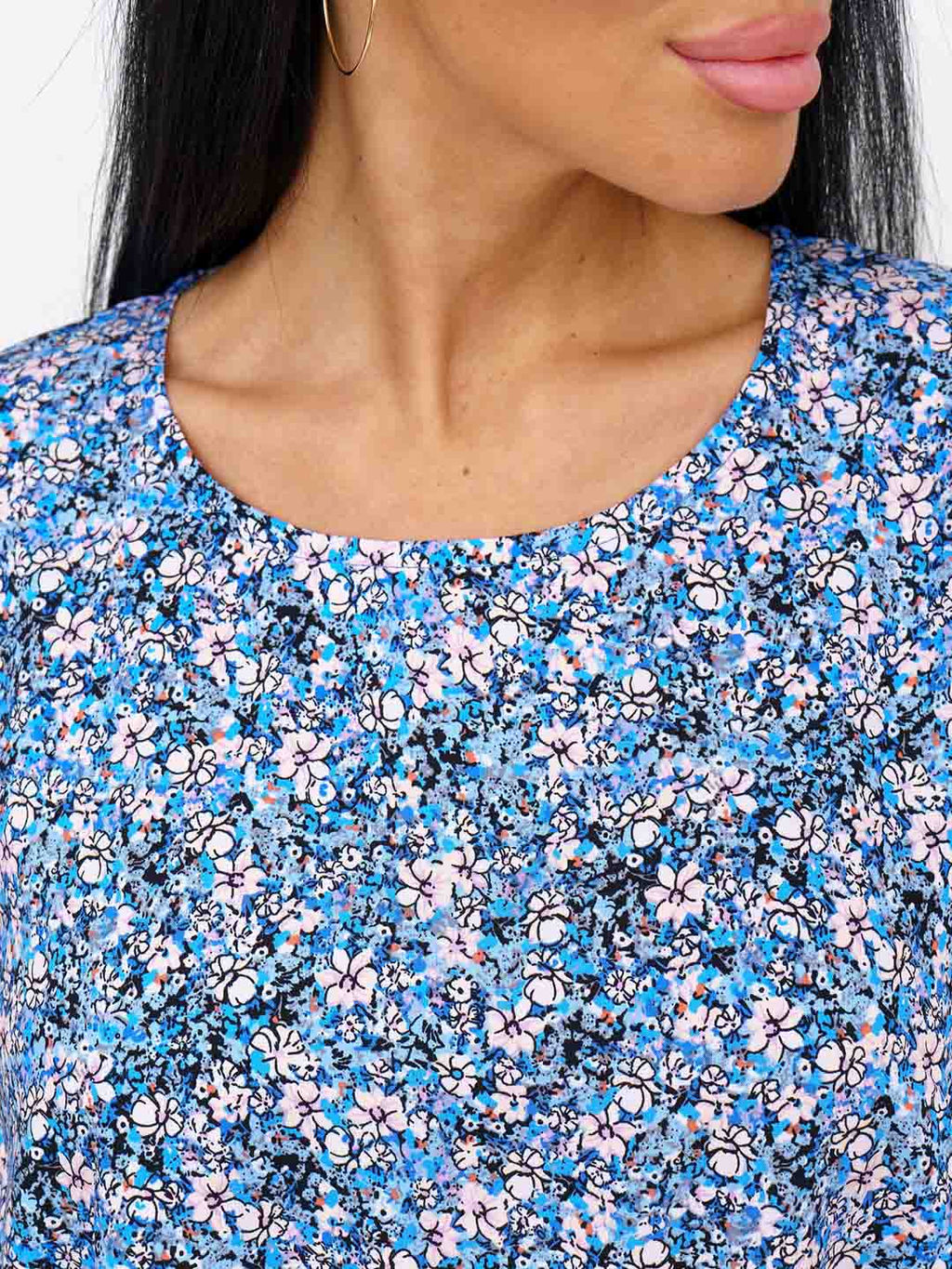 Платье женское, цвет голубой