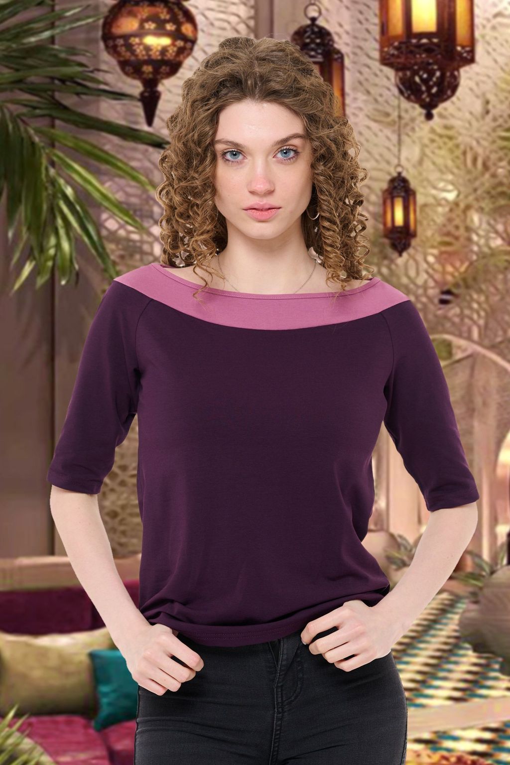 футболка женская 1841-36 -50% - Mix-mode фото 3