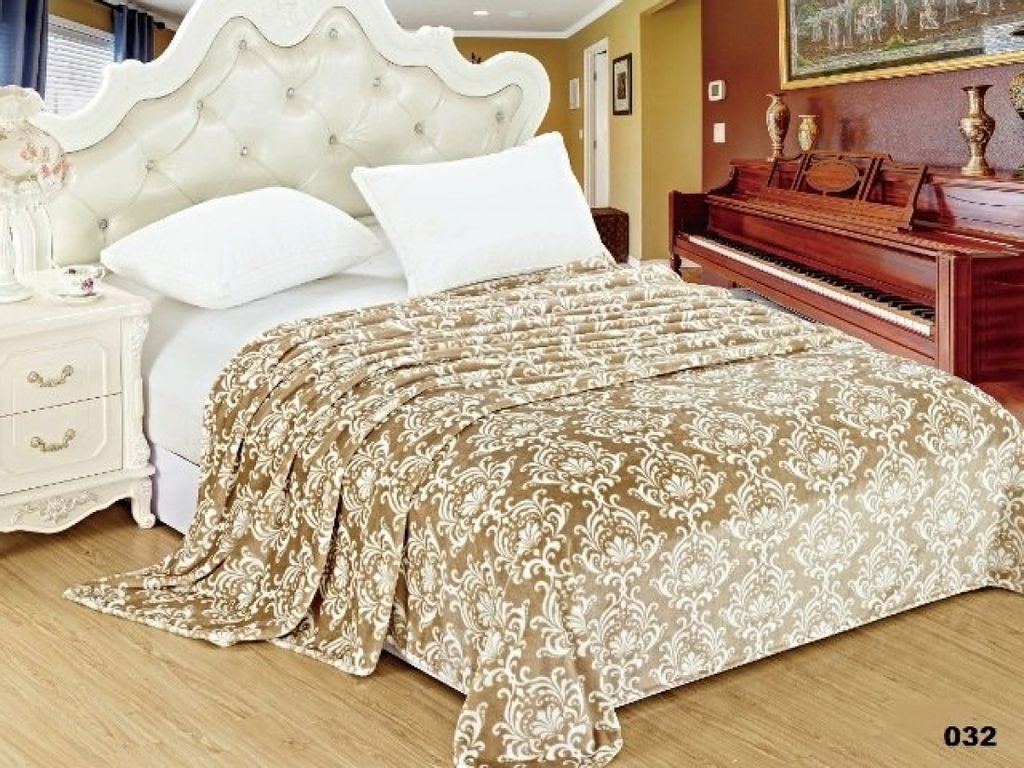 Плед мишки на кофе 1,5 сп. 150х200 см. - Березка фото 3