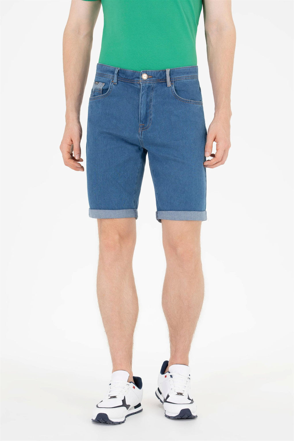 U. S. Polo Assn Мужские синие джинсовые шорты - U.s. polo assn фото 9