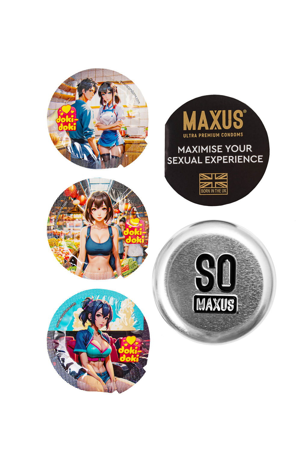 Презервативы Maxus G-SPORT, латекс, 3 шт.