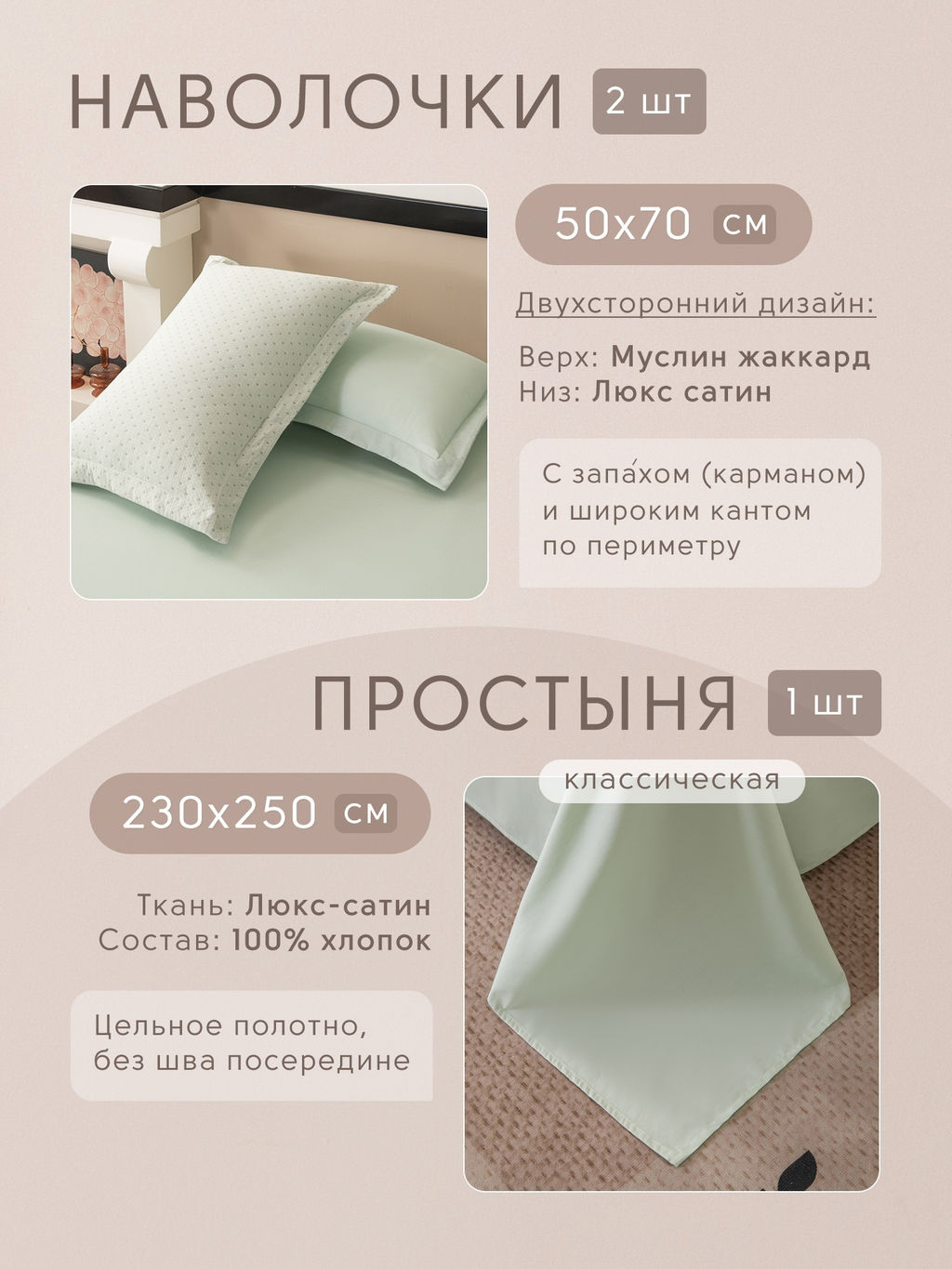 Комплект постельного белья Сатин Aurora Veil с Покрывалом AV005 Евро - Ситрейд фото 4