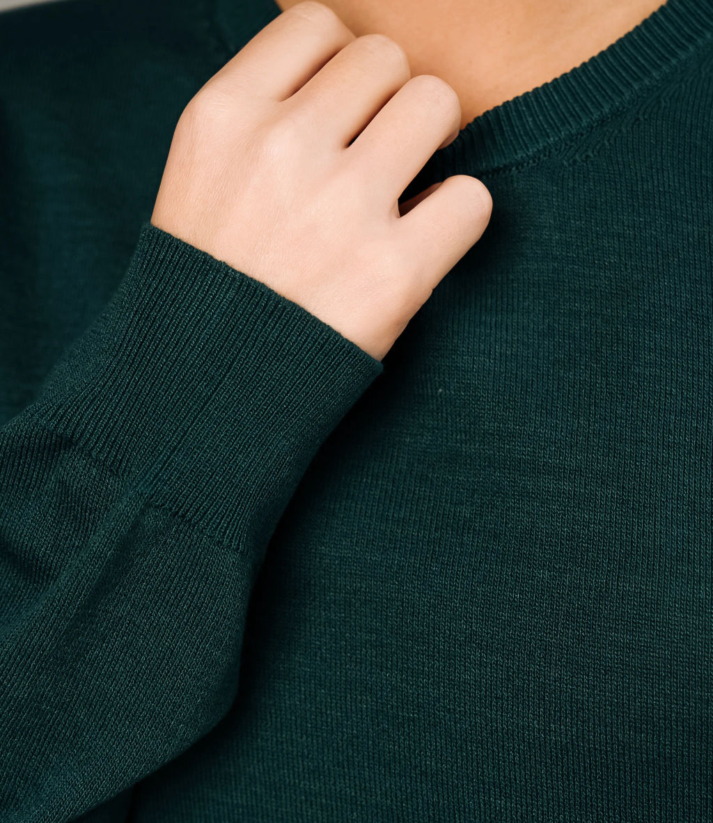 Джемпер #ОКТ125002, изумрудный - Dommod фото 5