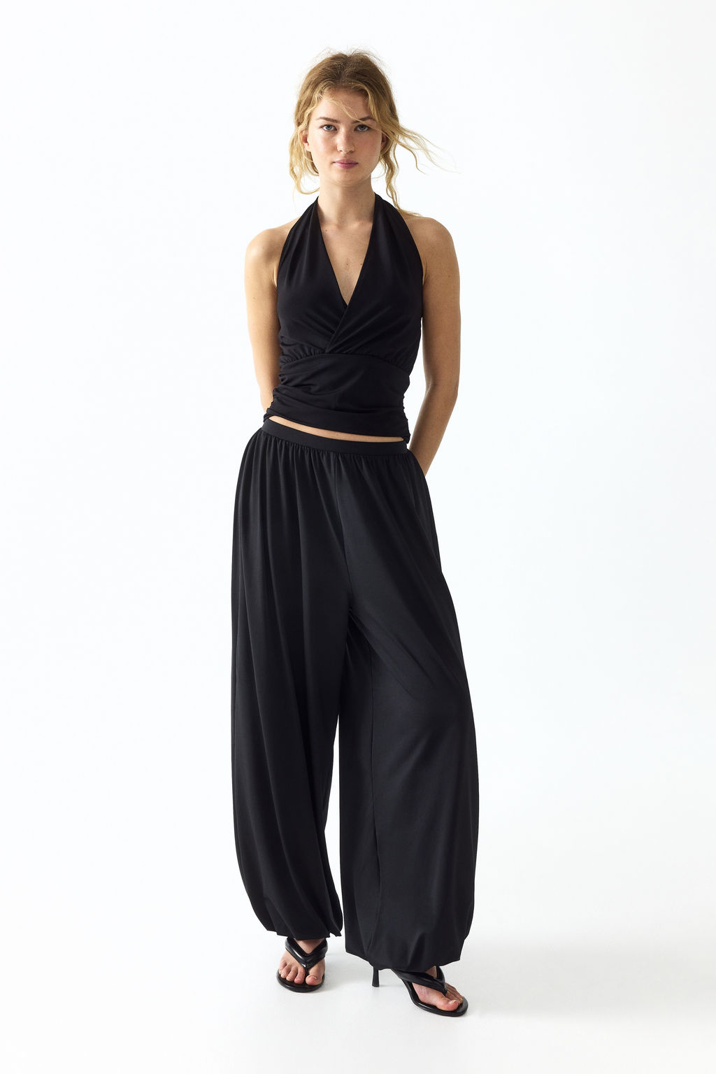 Top halter de punto - H&m фото 5