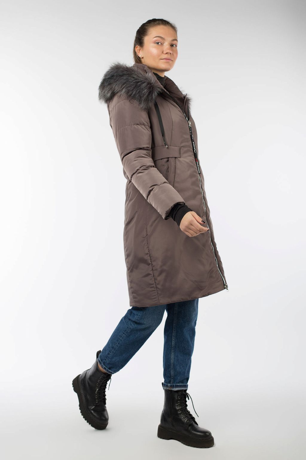 Куртка женская зимняя (синтепух 350) - Империя пальто фото 3