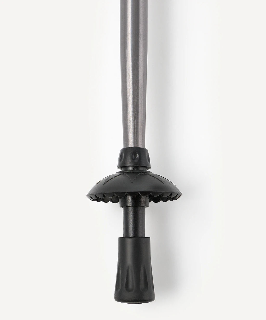 Треккинговые палки BERGER Hiking Peak BHP25TP4-01, 120-135 см, 4-секц., складн., тем.-сер./горчичн.  фото 8