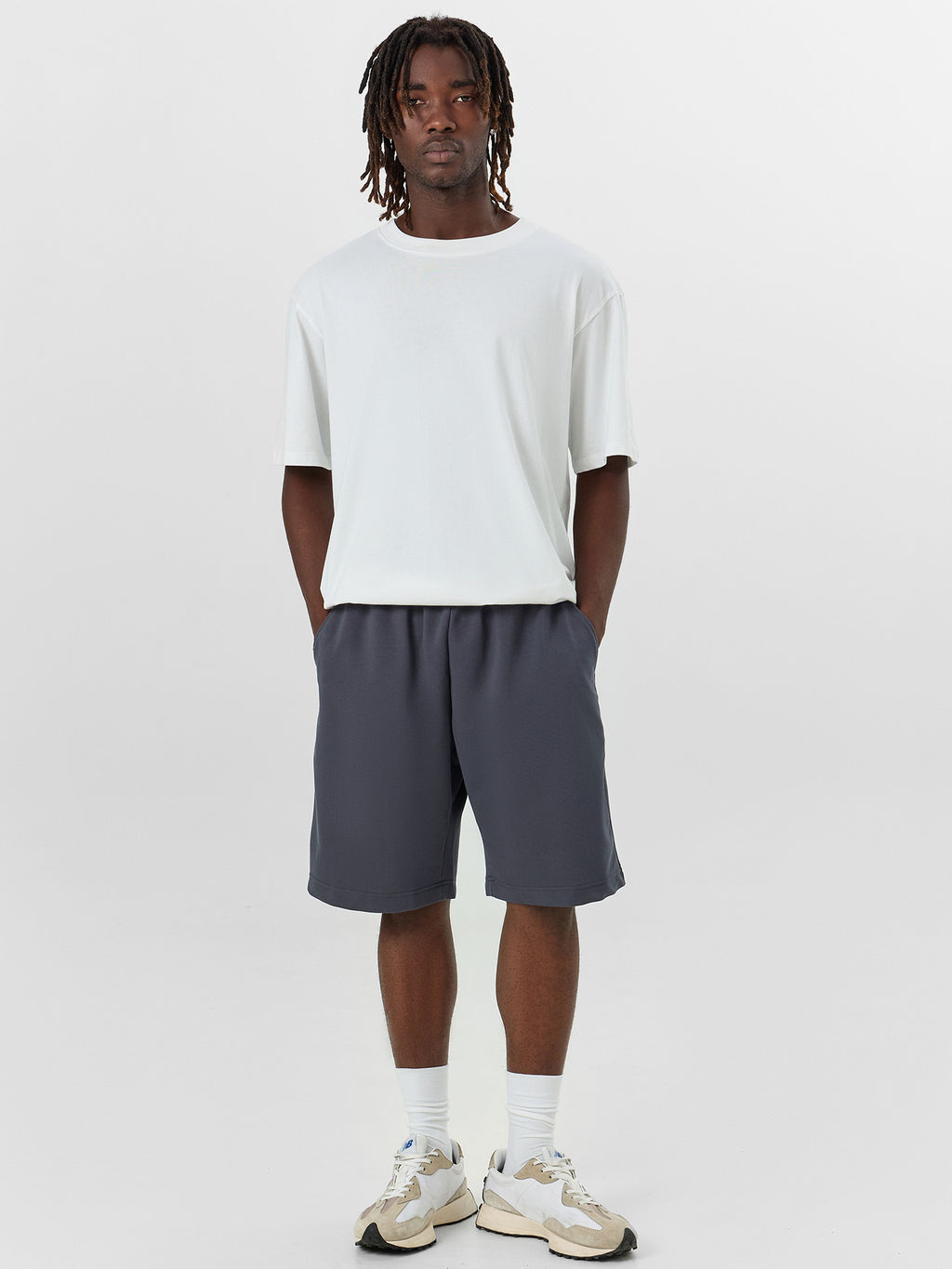 Шорты мужские серые - Mark formelle фото 3