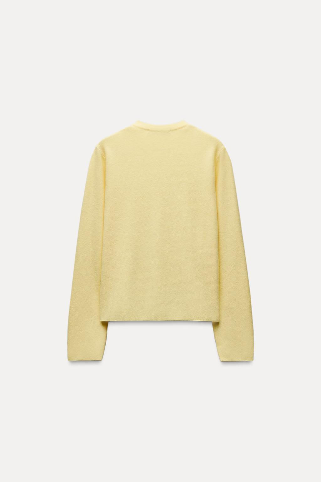 PLAIN KNIT CARDIGAN - Zara фото 4