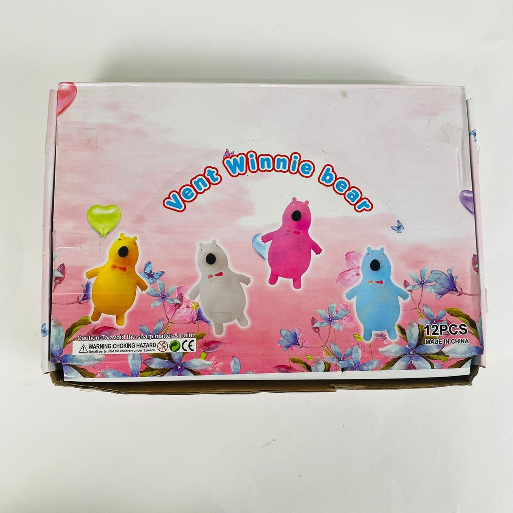 Антистресс Vent Winnie bear 12 шт. в уп - Storyland фото 2