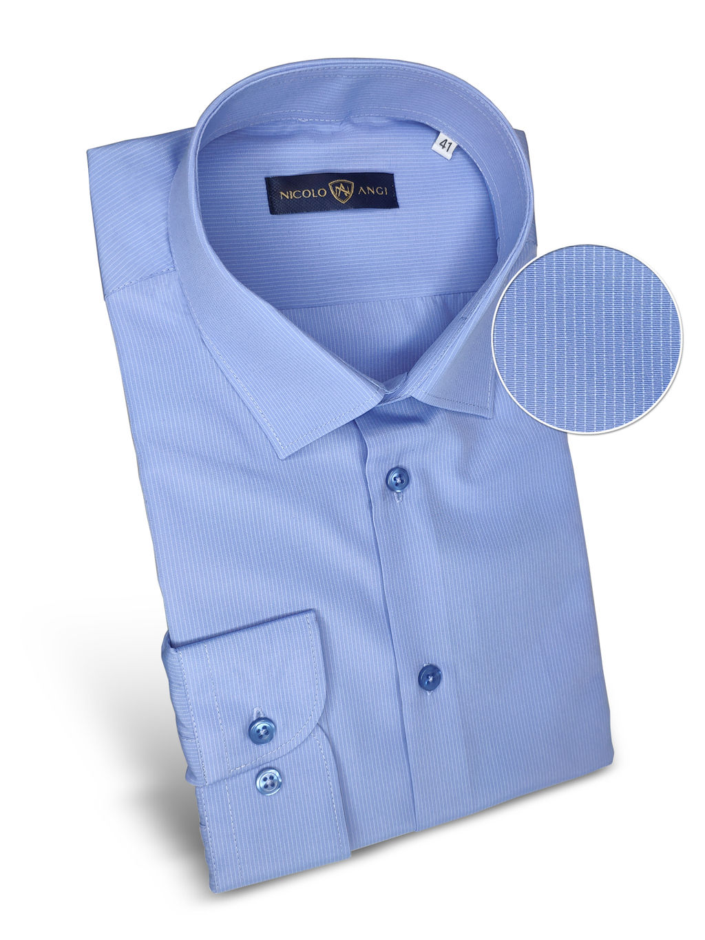Мужская рубашка 22-52-нт-02 - Nicolo angi фото 2