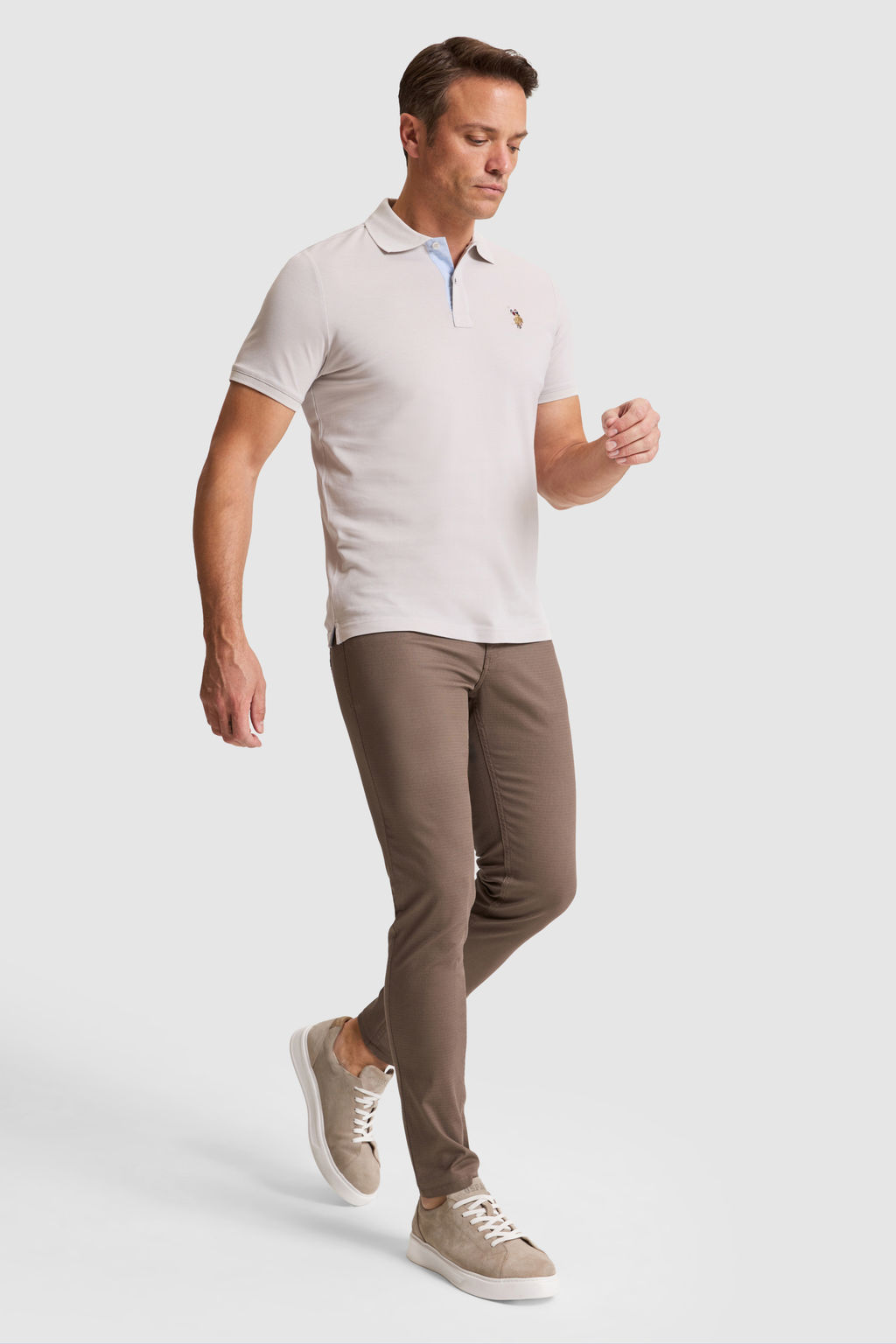 Erkek Vizon Kanvas / Chino Pantolon - U.s. polo assn фото 3