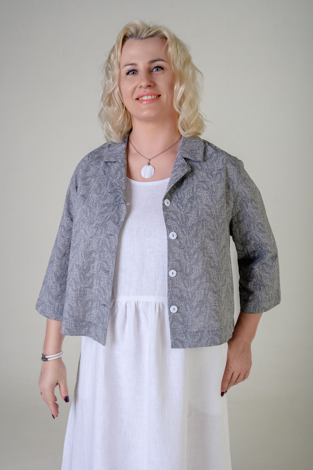 жакет 100% хлопок - Новый лен фото 6