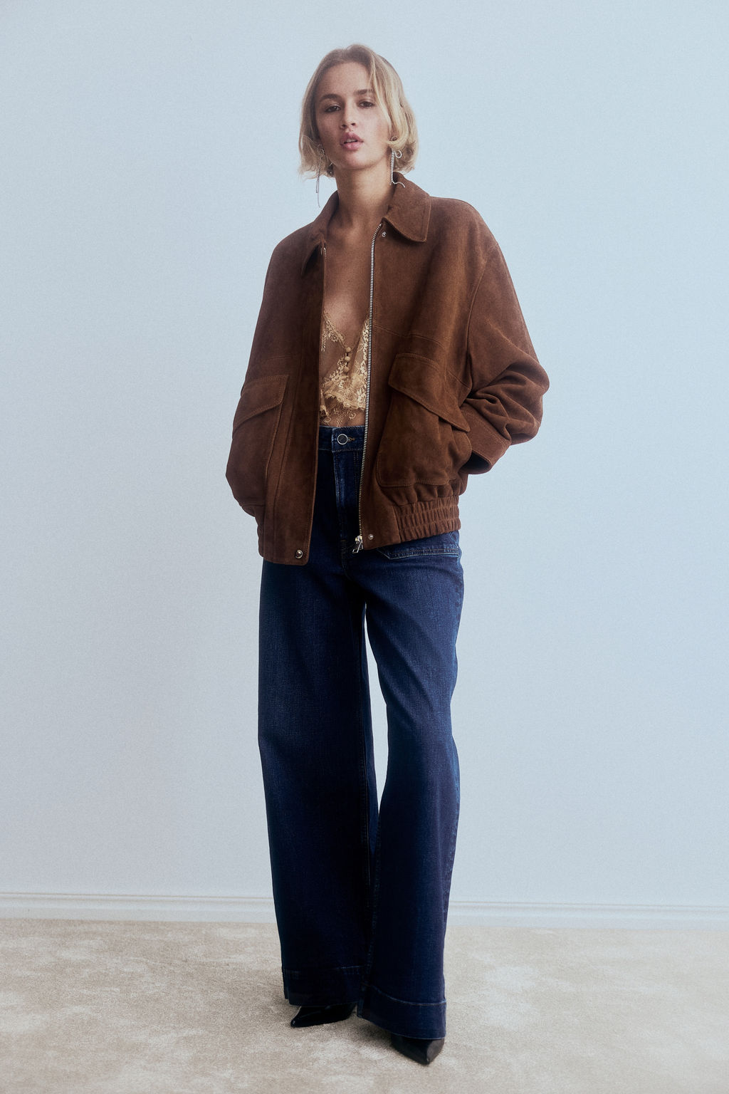 Wide High Jeans - H&m фото 6
