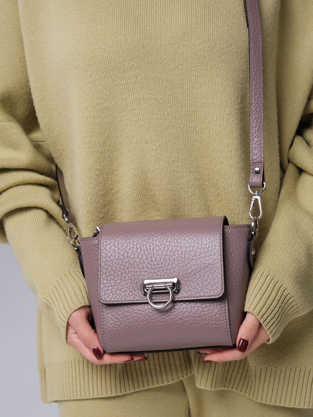 Сумка кросс-боди Azaro 3520 пыльно-лиловый