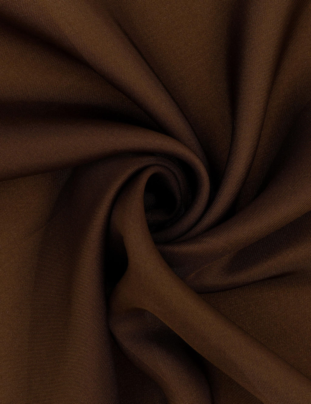 Коричневый шелковый платок - Cacharel фото 3