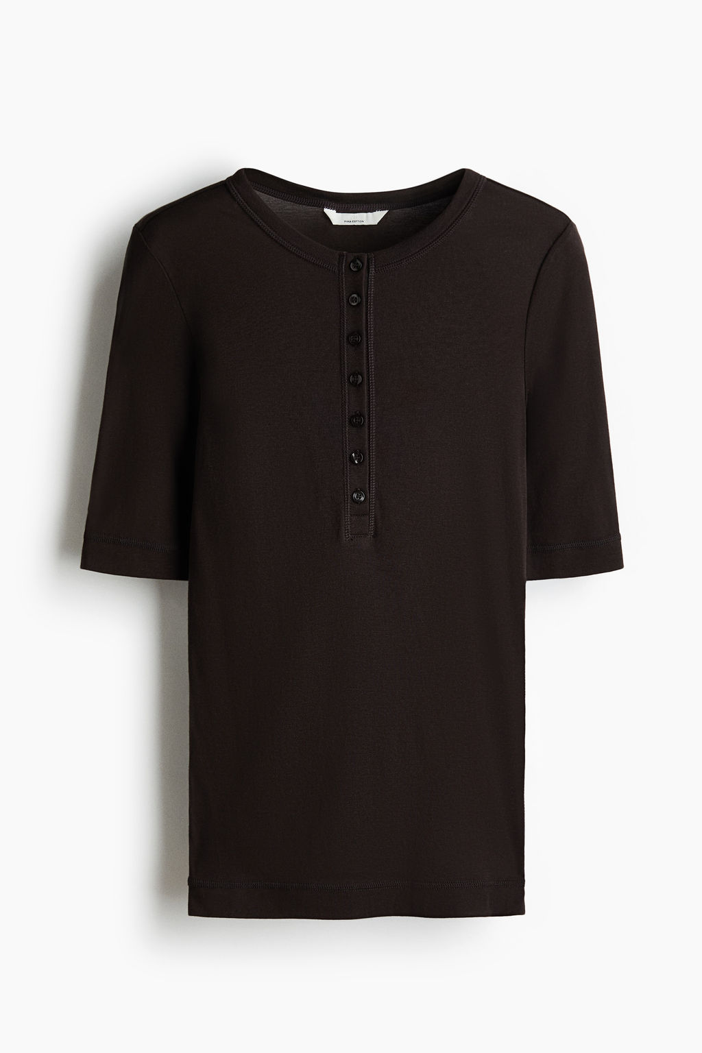 Top en algod?n pima - H&m фото 3