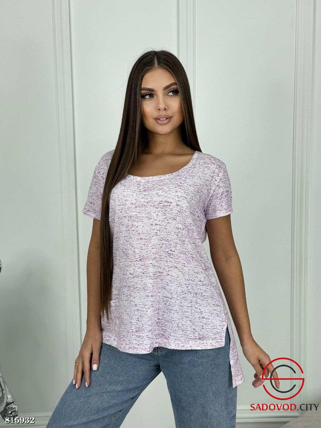 Футболка женская из хлопка