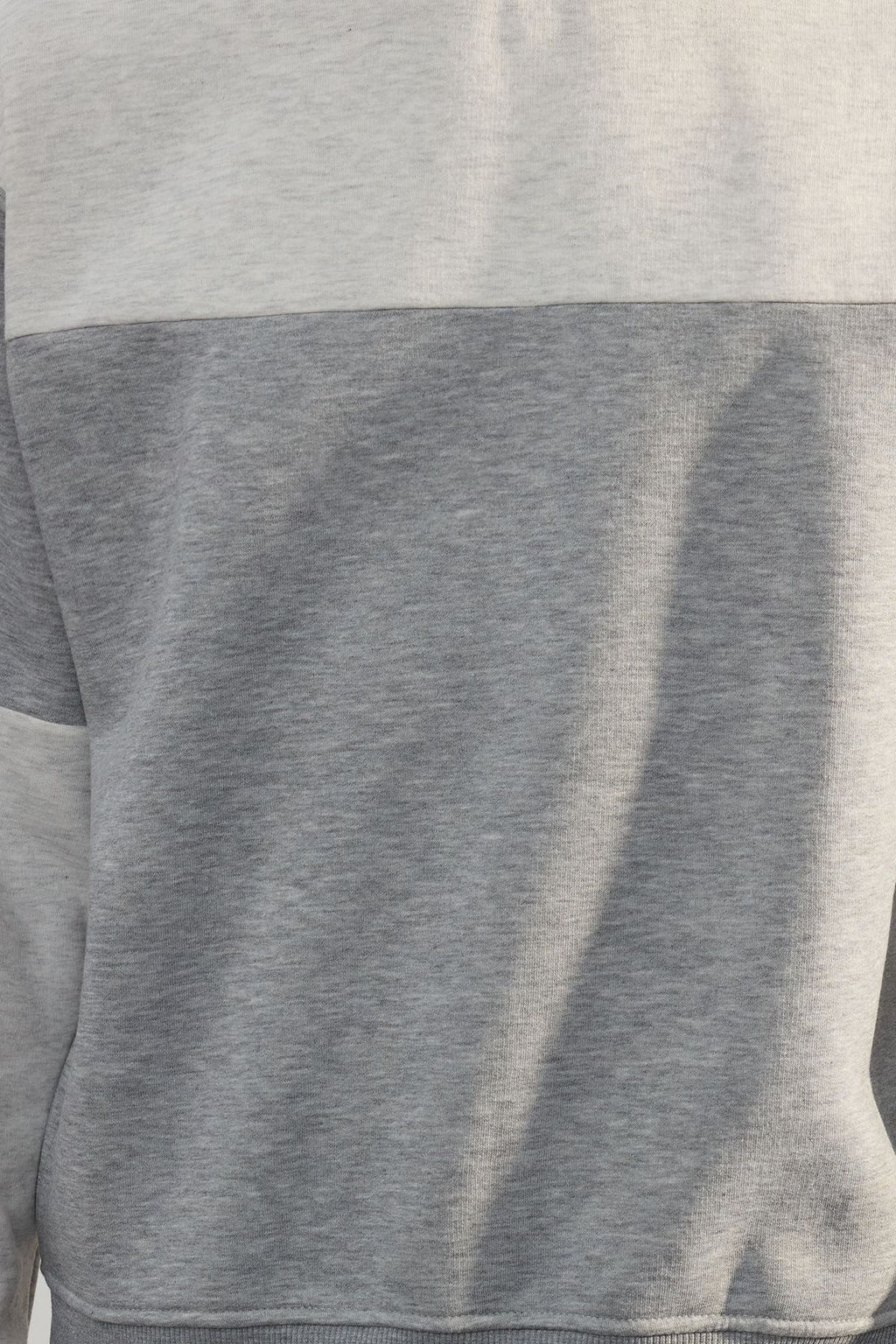 TRENDYOL MAN Lacivert Oversize/Genis Kesim Renk Bloklu Ici Polarl? Basic Sweatshirt TMNAW25SW00013 - Trendyolmilla фото 19