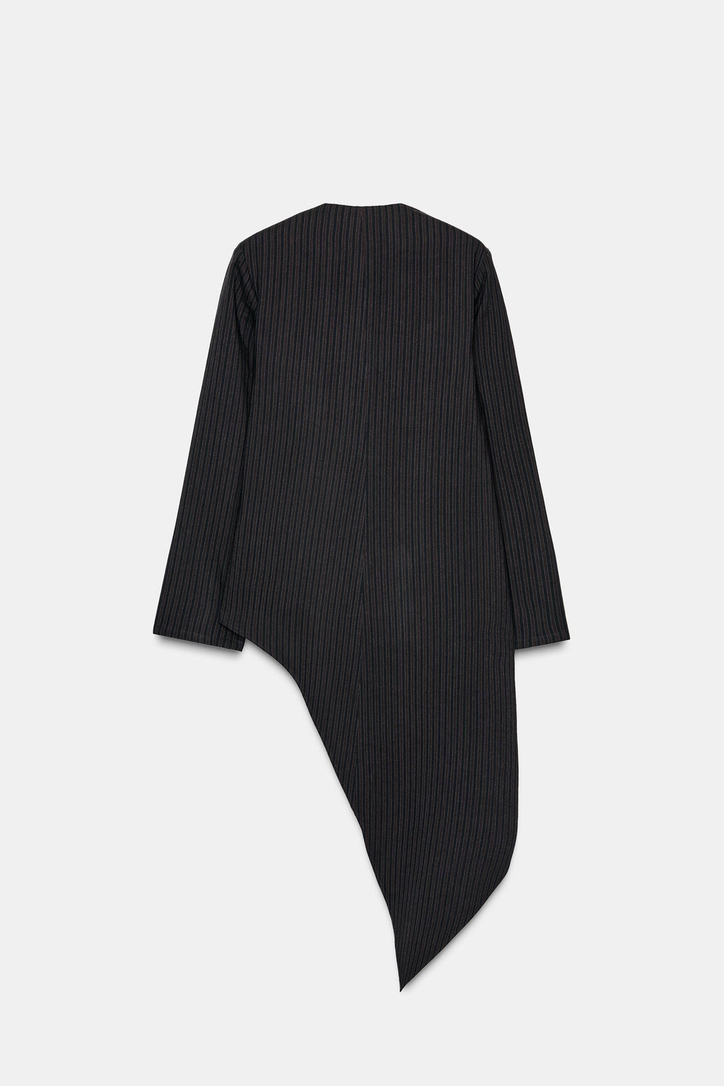 ASYMMETRIC STRIPED TOP ZW COLLECTION - Zara фото 3