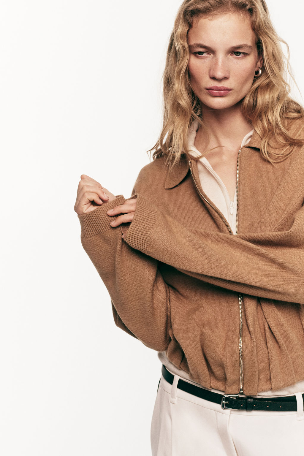 C?rdigan oversize con cremallera - H&m фото 3