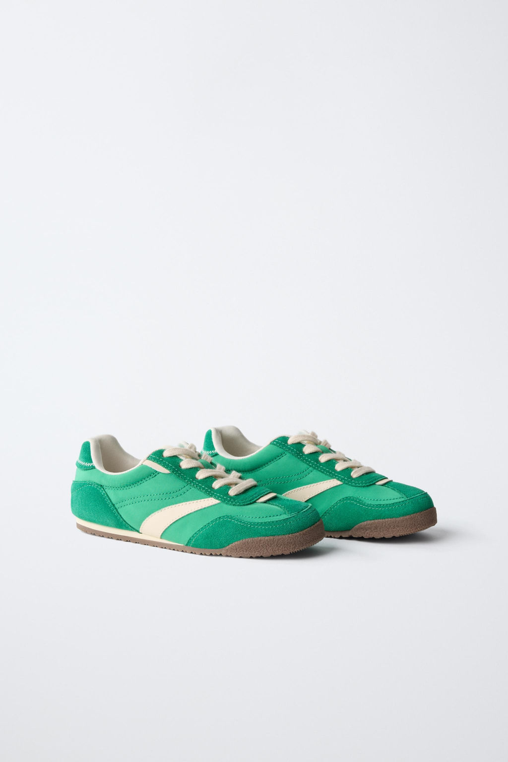 ZAPATILLA DEPORTIVA CONTRASTE / Verde - Zara фото 2